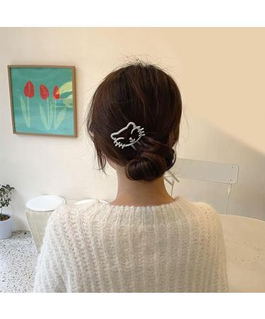 SHERCHPRY Cute Cute Hairpin Kawaii Hair Accessories Retro Hairpin Cat Hair Clip Chinese Hair Pin Asian Hair Accessories Metal Hair Claw Clips Hot Hair Brush Hair Bun Alloy Hanfu Toddler Girl - Buy Online on GoSupps.com