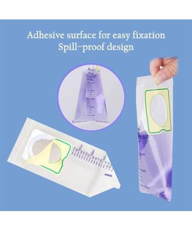 PoLmEr 20 Pcs Pediatric Urine Bag Collector Sterile 200 ml Clear Pee Holder for Urinary Incontinence for Children & Baby - Buy Online on GoSupps.com
