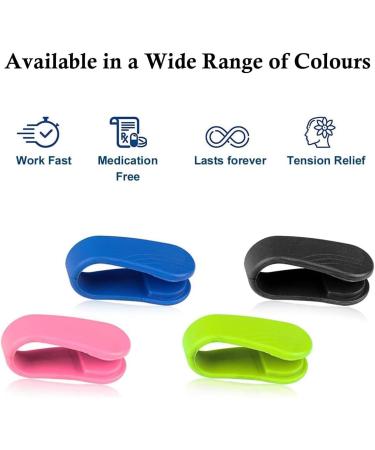 Massage Acupressure Clip Set - 8 Weight Clips for Relaxation & Wellness | Lose Weight with Acupuncture Hand Clips - Buy Online on GoSupps.com