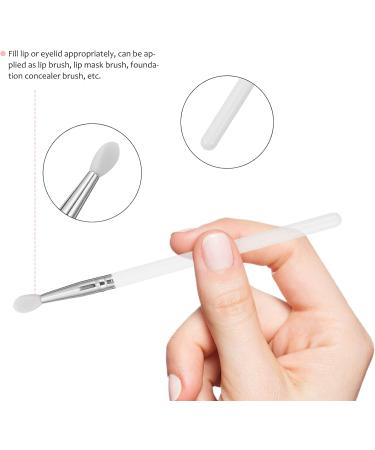 18 Pcs Silicone Mask & Lip Brush Set Makeup Lipstick Applicator & Lip Balm Tools for Flawless Application - Buy Online on GoSupps.com