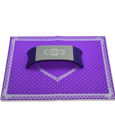 1Sets Comfortable Nail Art Pillow Hand Holder Cushion Plastic & Silicone Cushion Nail Arm Rest+Nail Brush+Manicure File SANC288 - (Color: Hot Pink) - Buy Online on GoSupps.com