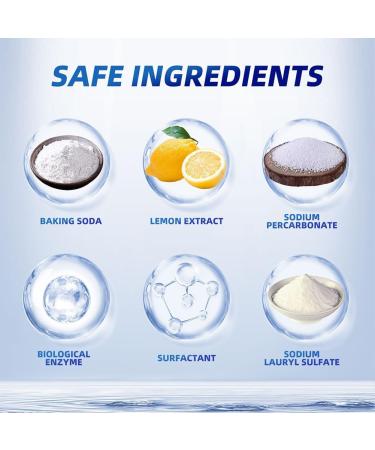 Fiorky 12Pcs/Pack Cleaning Tablets Antibacterial Bowl Cleaner Tablet Effervescent Automatic Bowl Cleaners Deodorizer Tablets Cleaning Tools - Buy Online on GoSupps.com