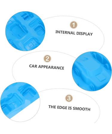 MAGICLULU Cars Baking Molds Cake Mold Candy Paper Cup Silica Gel Car Chocolate Molds 33x23cm - Buy Online on GoSupps.com