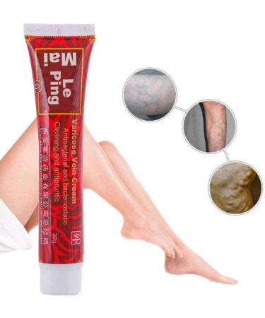 RZJZGZ Varicose Vein Relief Cream - Natural Treatment for Varicose & Spider Veins (2 Pack) - Buy Online on GoSupps.com