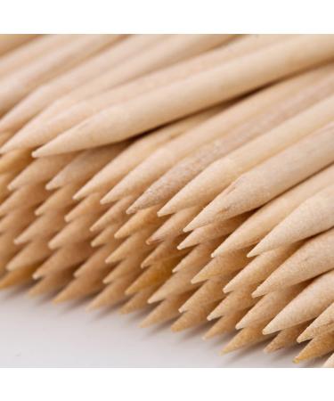 Adecco LLC Orange Wood Sticks Cuticle Pusher Remover Manicure Pedicure Tool - Pack of 1000 - Buy Online on GoSupps.com