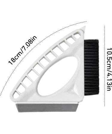 Buerfu Window Groove Cleaning Brushes - 3-in-1 Window Track Cleaner Multifunctional - Cleaning Brush Set with Hangable Design for Kitchen Bathroom - Buy Online on GoSupps.com