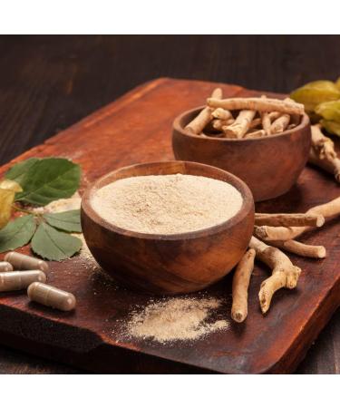 Sewanti Organic Ashwagandha Vitality Anti-stress Adaptogen Sleep aid NPN 80065084 60 Vegan High Potency Extract Capsules - Buy Online on GoSupps.com