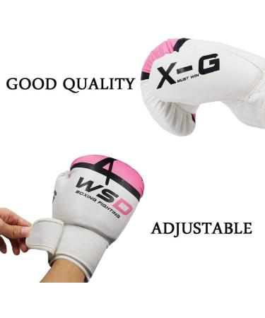 Luwint Kids Youth Boxing Gloves 6oz - Premium Training Sparring Gloves for Ages 6-16 - Pink, Ideal for Kickboxing, MMA, Muay Thai - Heavy Bag Gloves for Beginners - Buy Online on GoSupps.com