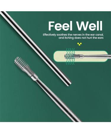 2023 Professional Ear Cleaning Kit - 6-Piece Set with PU Leather Case - Stainless Steel Earwax Removal Tools (Black) - Buy Online on GoSupps.com