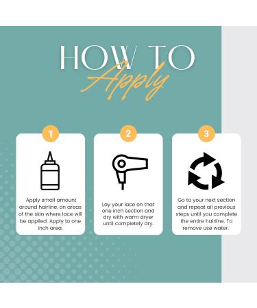 Buy The Hair Diagram - Bold Hold Liquid Gold - Glueless Lace Gel for Wigs & Hair Systems - Non-Toxic Alcohol Free Water-Based Styling Agent - 8oz | International Shipping - Buy Online on GoSupps.com