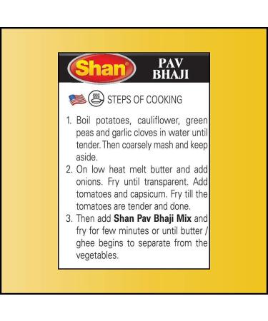 Shan Pav Bhaji 100 G Shan Pav Bhaji 100g - Buy Online on GoSupps.com