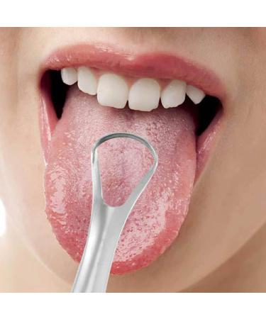 Shop Dijiusidy 3-Piece Tongue Scraper Set - Professional Stainless Steel Mouth Cleaning Tool for Fresh Breath - International Shipping Available - Buy Online on GoSupps.com