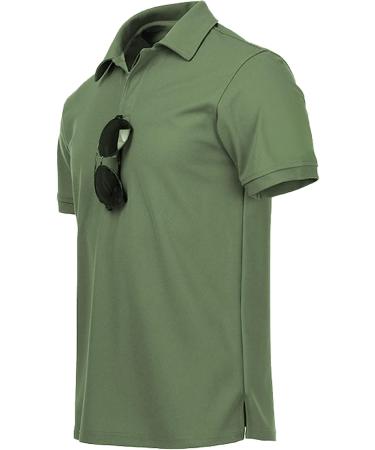 ZITY Men's Short Sleeve Polo Shirt Set - Khaki/Grey/Green - X-Large - Buy Online on GoSupps.com