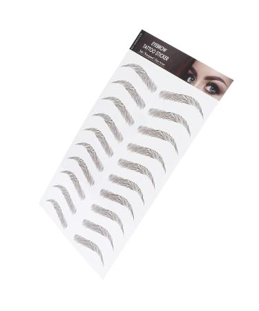 Lifelike Waterproof Eyebrow Stickers - One-Time Use Professional Brown 08 for Women | International Shipping - Buy Online on GoSupps.com