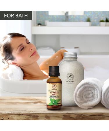Buy Pure Japanese Mint Oil 30ml - Natural Mentha Arvensis for Aromatherapy | Fragrance Lamp & Diffuser | Best for Beauty & Wellness - Buy Online on GoSupps.com