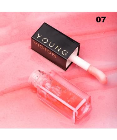 YOUNG VISION Lip Glow Oil - Nourishing Lip Gloss with Jojoba Seed Oil for Moisturizing & Plumping International Shipping Available - Buy Online on GoSupps.com