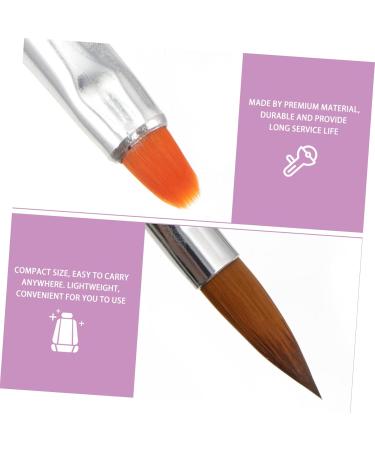 minkissy 1 Set Dust Brush Suit Nail Nylon Brush Nail Line Nail Brush Pen Acrylic Nail Tips Builder Brush Nail Painting Brush Nail Kits Pens 3d Acrylic Rod Tool - Buy Online on GoSupps.com