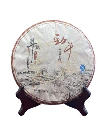 2009 Douji Jindou Raw Pu-erh Tea Cake 357g from Yunnan