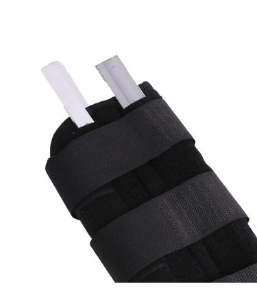 Buy Black Left Wrist Support Splint - Medium Composite Fabric | Comfortable Wrist Brace (16-19 cm) for Pain Relief & Support - Buy Online on GoSupps.com