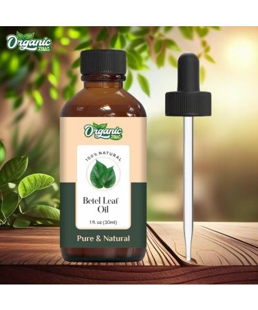 Buy Pure Betel Leaf Oil (Piper Betle) - 30ml | Natural Essential Oil for Skincare Hair Care Aromatherapy & Diffusers - International Shipping - Buy Online on GoSupps.com