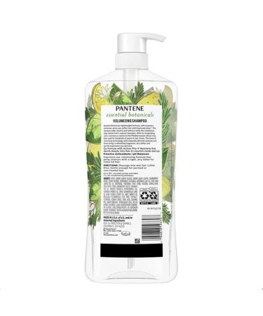 Pantene Volumizing Shampoo with Rosemary & Lemon - Essential Botanicals for Lush Volume - Buy Online on GoSupps.com