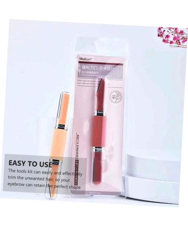 Buy Ipetboom Double-Headed Eyebrow Shaping Tool & Lady Shaver - Exfoliating Facial Hair Trimmer for Women | International Shipping Available - Buy Online on GoSupps.com