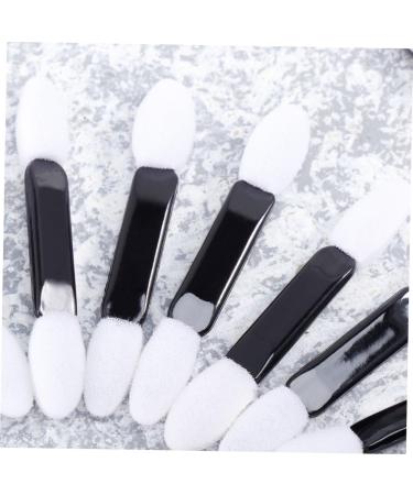 OHPHCALL 100pcs foam sponge eye makeup brush eyeshadow brush kit Eye shadow brush Oval sponge stick travel - Buy Online on GoSupps.com