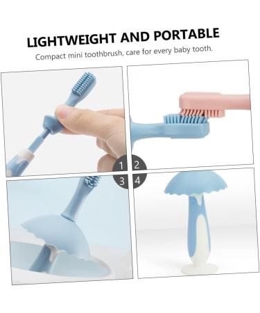 Hapinary Baby Toothbrush Set | Eco-Friendly Oral Care for Kids & Toddlers | Dental Health Accessories in Earth Colors - Buy Online on GoSupps.com