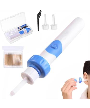 Earsavvy Ear Wax Removal Tool Ear Savvy Vacuum Cordless EarSavvy - Gentle and Powerful Ear Wax Removal Kit Electric Vacuum Ear Cleaner Suction with 2 Replacement Heads (1Pcs) 1 Pcs