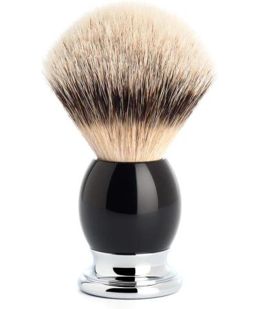 M HLE Sophist Shaving Set with Bowl - Silvertip Badger Safety Razor - Premium Black Resin - International Shipping Available - Buy Online on GoSupps.com