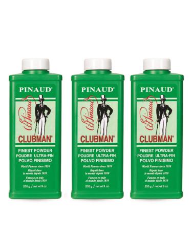 Pinaud Clubman Powder 9 oz (Pack of 3)