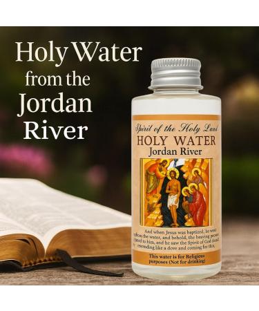 Myrrh Anointing Oil & Holy Water from Jordan River Holy Land Gift Set Blessed in Jerusalem Biblical Anointing Oil for Prayer Christian Religious Gifts for Men Women with Prayer Card - Buy Online on GoSupps.com