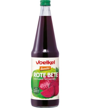 Voelkel Organic Beetroot Lactic Acid Fermented (6 x 0.70 l) 700 ml (Pack of 6)