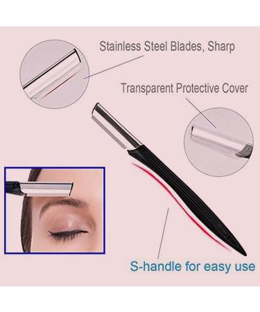 Sunuly 7-in-1 Eyebrow Razor Kit with Trimmer, Brush, Scissors, Tweezers - Brow Grooming Set for Women and Men - Buy Online on GoSupps.com