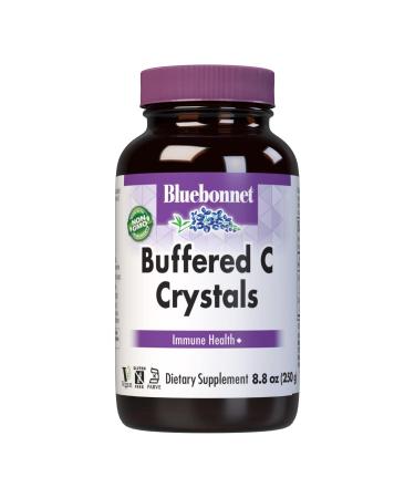 Bluebonnet Nutrition Buffered C Crystals Buffered Vitamin C Powder for Immune Health for Antioxidant Protection Soy Free Gluten Free Non-GMO Kosher Dairy Free Vegan Powder 8.8 oz (250 g)