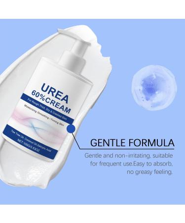  CongRong Foot cream with 60% urea for cracked heels and dry skin coconut oil to moisturize deep hydration fast absorption moisturizes dry skin - Buy Online on GoSupps.com