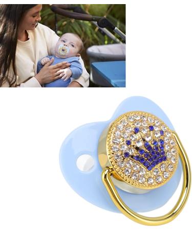 Ultra-Light Blue Baby Nipple for Newborns (6-18 Months) - Soft PP Silicone Round Edge Design - Buy Online on GoSupps.com