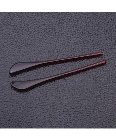 DeeboW Glasses Replacement Temples - Yewear Leg 2 Pairs Eyeglass End Tips & Ear Plugs for Thin Metal Frames - Brown - Buy Online on GoSupps.com