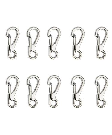 Mini carabiner carabin hook mini mini carabiner small carabiner hook mini mini carabiner small mini SF carabiner small carabiner carabiner mini mini carabiner keychain (10 pieces)