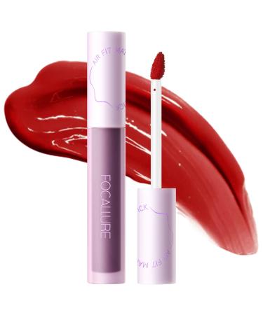 FOCALLURE #SwitchMode Airy Matte Lip Gloss Waterproof Long-Lasting Liquid Lipstick Transfer-Proof Lip Tint Lip Glaze Cosmetics 301