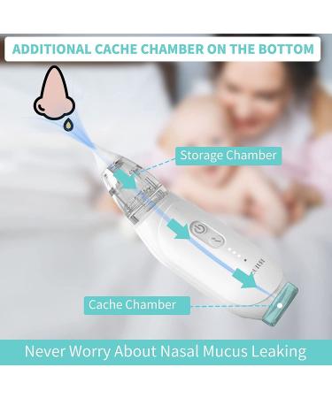Baby Nasal Aspirator | Automatic Rechargeable Nose Sucker for Newborns, Infants & Toddlers - Buy Online on GoSupps.com