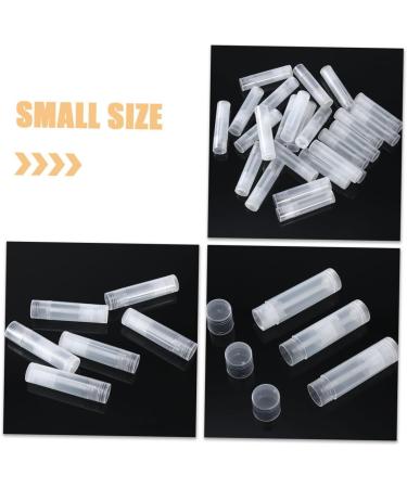 Baluue 100pcs Empty Lipstick Tube Tubes Bulk Lip Gloss Holders Balm Tube Holder Lip Balm Tube Clear Lip Pp - Buy Online on GoSupps.com