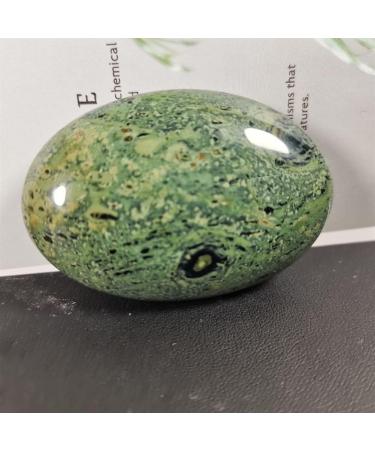 Gemstones for Decoration Peacock Eye Green Quartz Palm Stones Stones Hand Polished Stones for Friend Gift Aura ningxiao - Buy Online on GoSupps.com