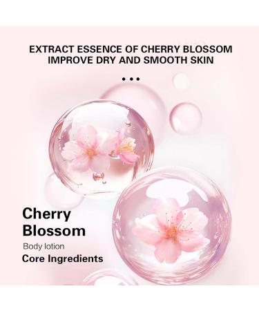Cherry Blossom Body Lotion 250ml | Body Care for 24h Hydration | Moisturizer| Body Care | Skin Conditioner | Moisturizing Lotion - Buy Online on GoSupps.com