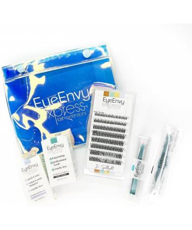 Individual Cluster Lashes In Spotlight D curl 8mm Extra Short Faux Mink Wispy EyeEnvy Express Lash Extensions - Buy Online on GoSupps.com