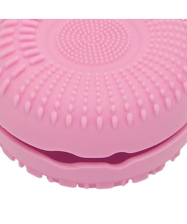 Buy Pinkish Silicone Makeup Brush Cleaning Bowl | Gradual Texture for Effortless Brush Care - Buy Online on GoSupps.com