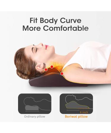 Omassa 3D Shiatsu Neck Massager with Heat - Muscle Pain Relief Device for Back Legs | Perfect Gift for Men & Women - R8 Brown - Buy Online on GoSupps.com