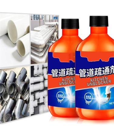 Pipeline Dredging Agent - Powerful Toilet & Sink Drain Cleaner | Homebbc Pipe Cleaner & Kitchen Unblocker (1Pc - Buy Online on GoSupps.com