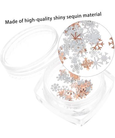 Shop Healeved Nail Art Accessories - Glitter Snowflake Confetti & Flakes for Manicures & Crafts | International Shipping - Buy Online on GoSupps.com