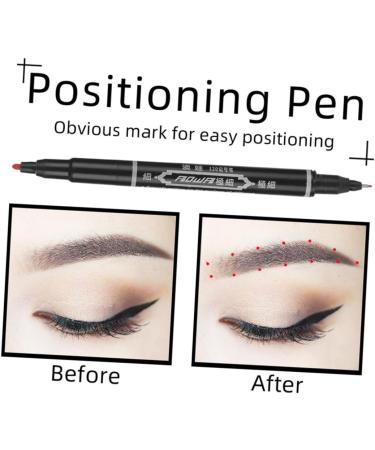 Hemoton 10pcs Eyebrow Marker Pen Eyebrow Pen Pen Eyebrow Tattoos Pen Oil Pen Lips 13.9x1.8cm Red - Buy Online on GoSupps.com